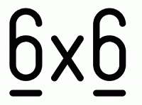 6x6